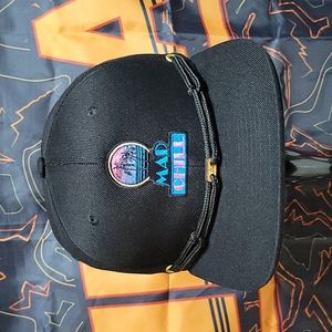 SOLD 3/19/22 Mad Chill x Findlay Hats Collab Snapback Black Blue Pink